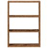vidaXL Wall Shelf Old Wood Engineered Wood Medium Wall Shelf