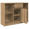 vidaXL Sideboard Artisan oak Engineered wood Medium Storage Sideboard