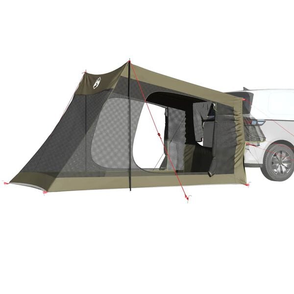vidaXL Car Tent 2-Person Olive Green Waterproof