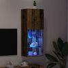 vidaXL TV Cabinet Set Wall-mounted Old Wood 15.94 x 11.81 x 40.16 in