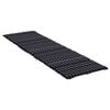vidaXL Sun Lounger Cushion Black Check Pattern