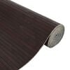 vidaXL Room Divider Dark Brown 65.0x236.2" Bamboo