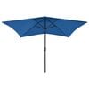 vidaXL Garden Parasol Azure Blue