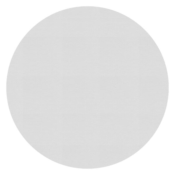 vidaXL Pool Cover Grey Thick PE film with air chambers 20.8 ft in diameter