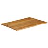 vidaXL Table Top Wooden with oak finish Solid mango wood Medium