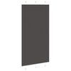 vidaXL Pleated Blind Black 100% Polyester 41.3x78.7 in