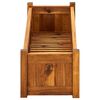 vidaXL Raised Bed Brown Acacia wood 39.4 x 11.8 x 9.8 in Durable