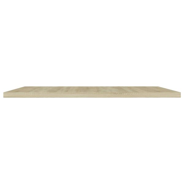 vidaXL Shelf Set of 4 Sonoma oak Engineered wood Medium