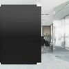 vidaXL Window Film Set of 5 Black PVC 17.7 in x 787.4 in