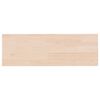 vidaXL Shelf Board Medium brown Solid oak wood (untreated)