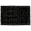 vidaXL Doormat Black 100% Rubber 31.5x47.2 in Anti-Fatigue Mat