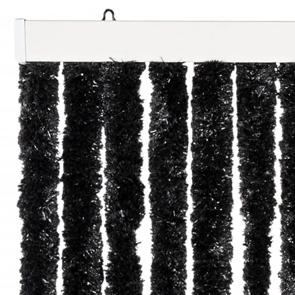 vidaXL Fly Curtain Anthracite 39.4x90.6" Chenille