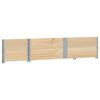 vidaXL Pallet Collars 2 pcs 59.1x19.7" Solid Wood Pine