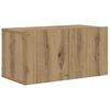 vidaXL TV Cabinet Set 10 pcs Artisan Oak 12.01 x 11.81 x 35.43 in