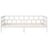 vidaXL Day Bed White Solid pine wood 35.4 x 78.7 in