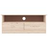 vidaXL TV Cabinet Natural Solid pine wood (untreated) Medium TV Cabinet