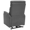 vidaXL Stand Up Massage Chair Light Grey
