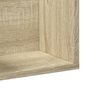 vidaXL Wall Cabinets Set of 2 Sonoma oak Engineered wood Medium