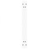 vidaXL Dining Table Leg Set of 2 White Powder-coated steel