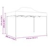 vidaXL Party Tent White
