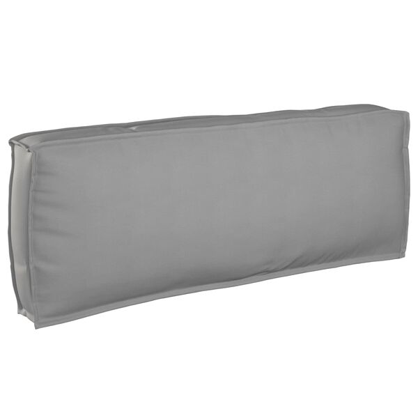 vidaXL Pallet Cushion for Backrest Gray 47.2" x 15.7" x 4.7
