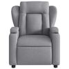 vidaXL Massage Recliner Chair Light grey