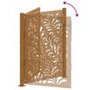 vidaXL Garden Gate 39.4x49.2" Weathering Steel Wave Design