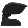 vidaXL Car Armrest Black 4.7"x11.4"x(12.6"-18.1") ABS