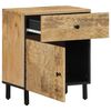 vidaXL Bedside Cabinet Natural wood tone