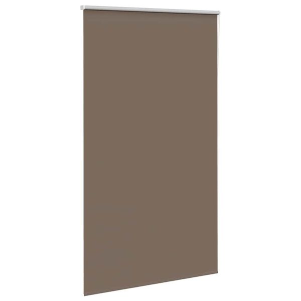 vidaXL Roller Blind Coffee 100% Polyester, Aluminum 51.2x90.6 in