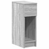 vidaXL Bedside Cabinet Set of 2 Grey Sonoma Engineered wood