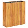 vidaXL Raised Bed Brown Solid acacia wood Medium Garden Raised Bed