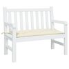 vidaXL Garden Bench Cushion Cream Oxford fabric (100% polyester)
