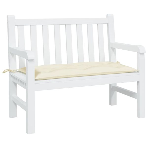 vidaXL Garden Bench Cushion Cream Oxford fabric (100% polyester)