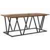 vidaXL Coffee Table Old Wood 39.37 x 19.69 x 15.75 in