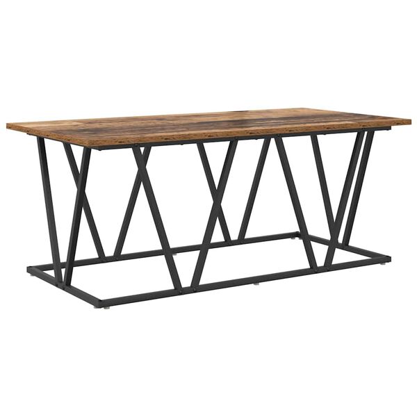 vidaXL Coffee Table Old Wood 39.37 x 19.69 x 15.75 in