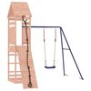 vidaXL Outdoor Playset Natural wood and Blue