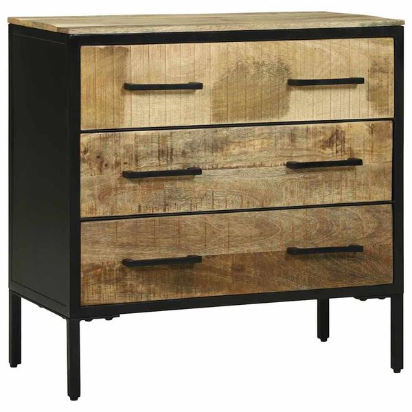 vidaXL Sideboard Brown 70 x 35 x 70 cm Solid Mango wood