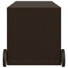 vidaXL Garden Storage Box Brown