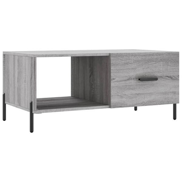 vidaXL Coffee Table Gray Sonoma Engineered wood