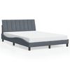vidaXL Bed Frame Dark Grey