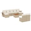 vidaXL Garden Sofa Set Beige