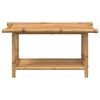 vidaXL Coffee Table Natural Bamboo Bamboo 35.4 x 19.7 x 17.7 in