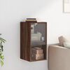vidaXL Wall Cabinet Brown Oak Engineered wood Standard Wall Cabinet