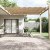vidaXL Vertical Awning Taupe Oxford fabric (100% polyester) 39.4x393.7 in
