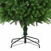 vidaXL Christmas Tree Green Polyethylene Large Height-Adjustable