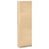 vidaXL Wardrobe Sonoma Oak 21.65 x 9.84 x 74.41 in Engineered Wood
