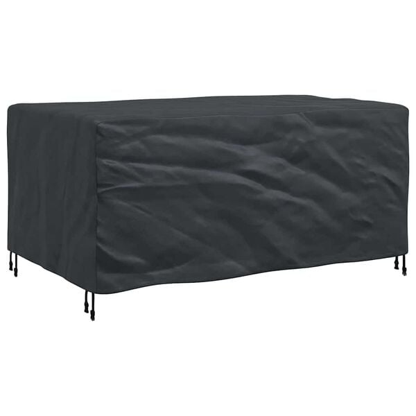 vidaXL Outdoor Furniture Cover Black 67.7" x 44.5" x 28.7" 600D