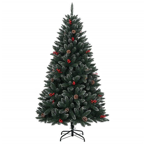 vidaXL Artificial Christmas Tree 300 LEDs 70.9"