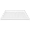 vidaXL Shower Base Tray with Dots White 35.4"x27.6"x1.6" ABS